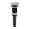 Thrifco Plumbing Sink Pop-up Drain Assembly Without overflow, Oil Rubbed Bronze 4405812 - alternate 1